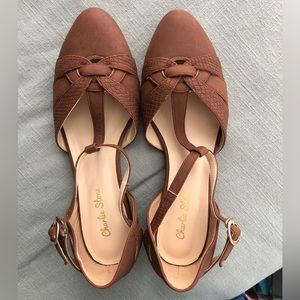 Charlie Stone Vegan Peta Pecan Vintage shoe